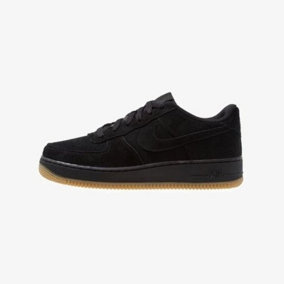 Nike Air Force 1 Black Grade School 6.5 W8 - Picture 7 of 8